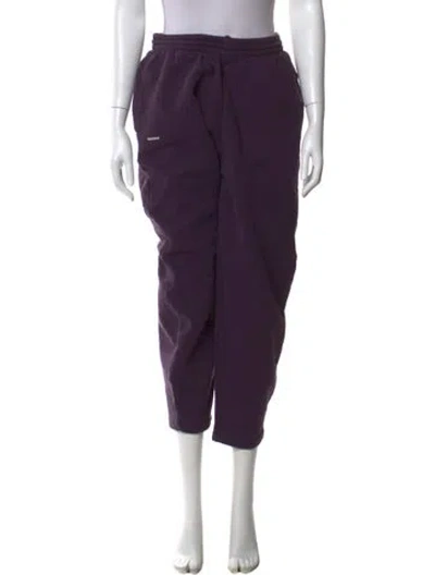 Pre-owned Pangaia Wide Leg Pants In Purple