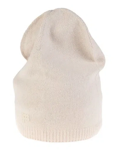 Pangaia Woman Hat Beige Size M Recycled Cashmere, Recycled Wool In Yellow