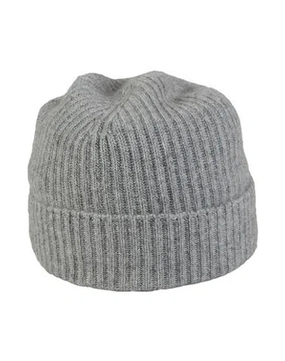 Pangaia Woman Hat Grey Size Onesize Cashmere In Gray