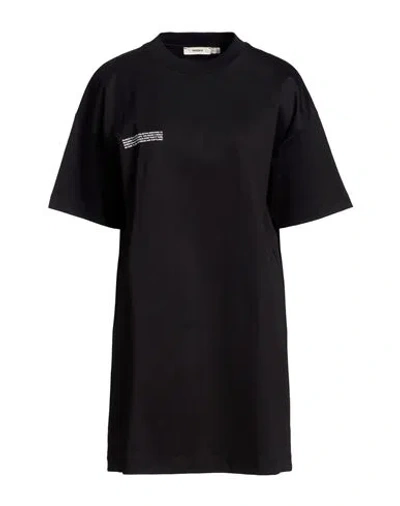 Pangaia Woman Mini Dress Black Size Xl Cotton