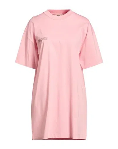 Pangaia Woman Mini Dress Pink Size Xs Cotton In Multi