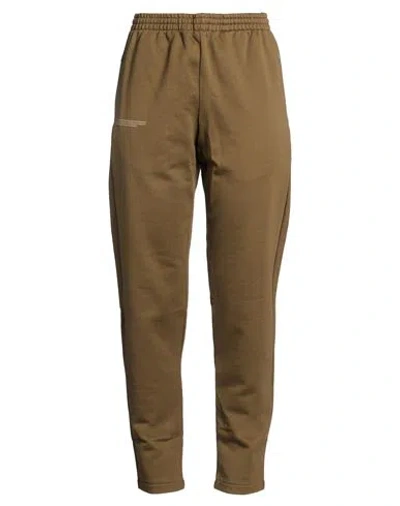 Pangaia Woman Pants Military Green Size Xl Organic Cotton