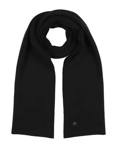 Pangaia Woman Scarf Black Size - Recycled Cashmere, Recycled Wool