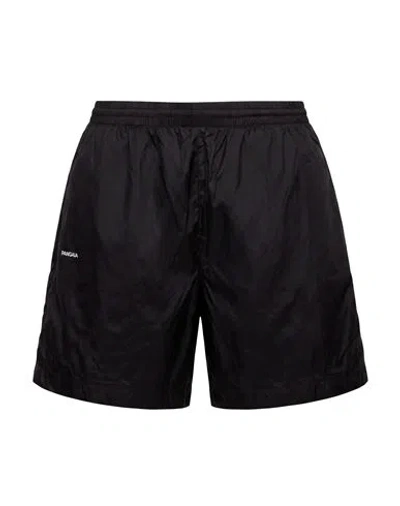 Pangaia Woman Shorts & Bermuda Shorts Black Size Xxl Recycled Polyamide