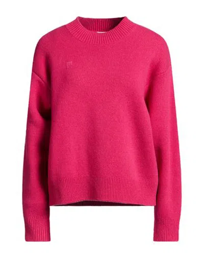 Pangaia Woman Sweater Fuchsia Size Xxs Cashmere, Recycled Wool In Pink