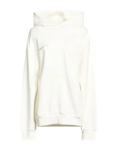 Pangaia Woman Sweatshirt White Size Xs Organic Cotton, Recycled Cotton In Neutral