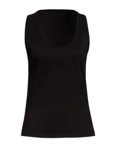 Pangaia Woman Top Black Size Xl Cotton