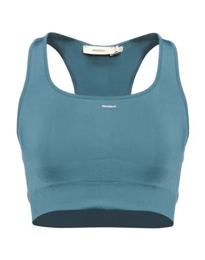 Pangaia Woman Top Deep Teal Size Xs Polyamide, Elastane In Blue
