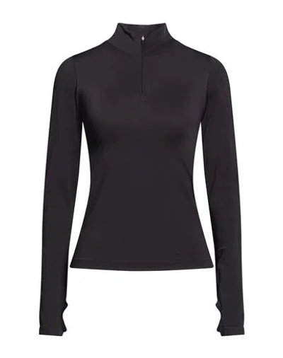 Pangaia Woman T-shirt Black Size Xl Polyamide, Creora Eco-soft In Brown