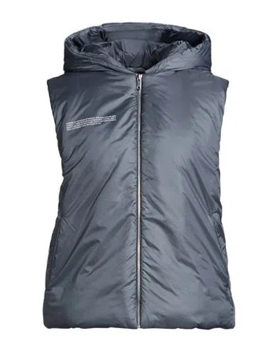 Pangaia Woman Vest Grey Size Xs Polyamide In Blue