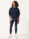 Pangaia Women's 365 Cotton Stretch Leggings — Navy In Navy
