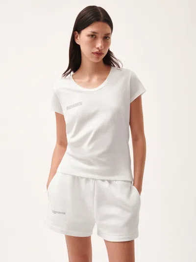 Pangaia Women's 365 Lightweight Scoop Neck T-shirt — Off-white