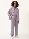 Pangaia Women's Dna Utility Trousers — Raisin Purple In Purple