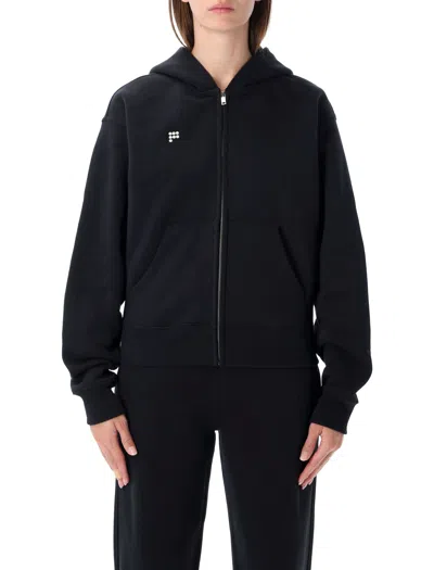 Pangaia Women's Zip Hoodie In Nero