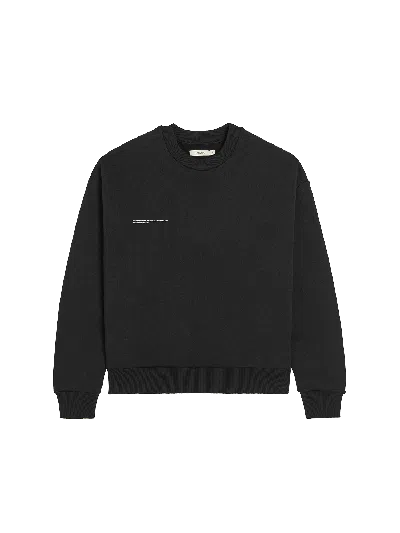 Pangaia Womens 365 Heavyweight Sweatshirt—black