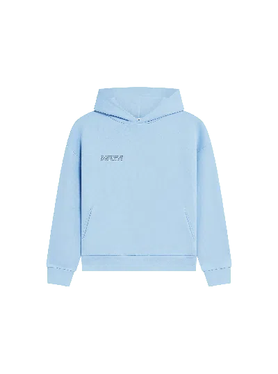 Pangaia Womens 365 Midweight Hoodie—dewdrop Blue