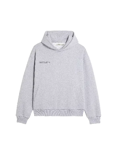 Pangaia Womens 365 Midweight Hoodie—grey Marl In Gray