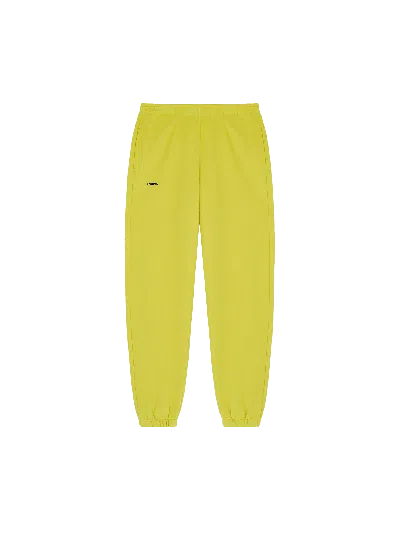 Pangaia Womens 365 Midweight Sweatpants—auroral Olive In Yellow