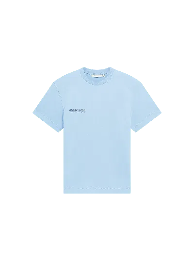 Pangaia Womens 365 Midweight T-shirt—dewdrop Blue