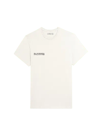 Womens 365 Midweight T-shirt—off-white from PANGAIA