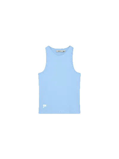 Pangaia Womens Court Side Tank Top—dewdrop Blue