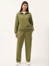 Pangaia Womens Dna Double Jersey Cargo Trousers In Green