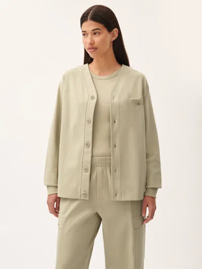 Pangaia Womens Dna Double Jersey Liner Jacket In Neutral