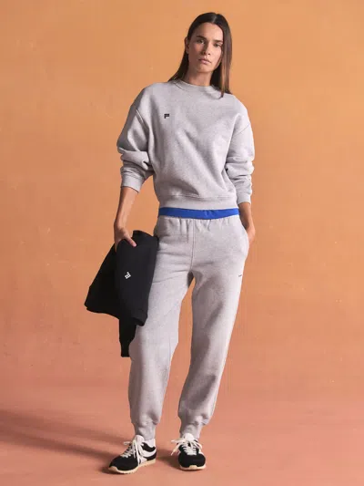 Pangaia Womens Heavyweight Sweatshirt And Track Pants Set In Gray