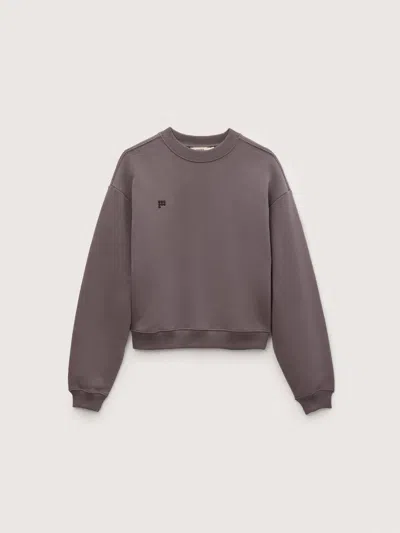Pangaia Womens Heavyweight Sweatshirt—slate Escape In Grey