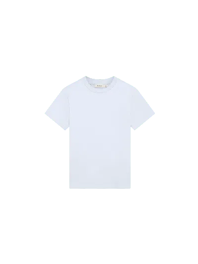 Pangaia Womens Interlock T-shirt—ice Grey In Gray
