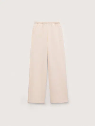 Pangaia Womens Midweight Straight Leg Track Pants In Pink