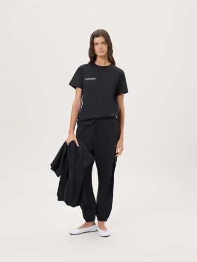 Pangaia Womens Midweight Sweatpants—black