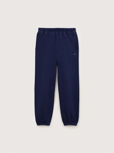 Pangaia Womens Midweight Sweatpants—ocean Navy In Blue
