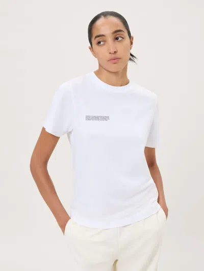 Pangaia Womens Midweight T-shirt—white