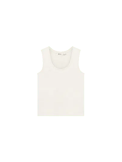 Pangaia Womens Tank Top—bone White