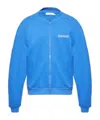 Pangaia Zip-front Bomber Jacket In Blue