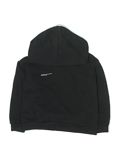 Pre-owned Pangaia Kids' Zip Up Hoodie In Black