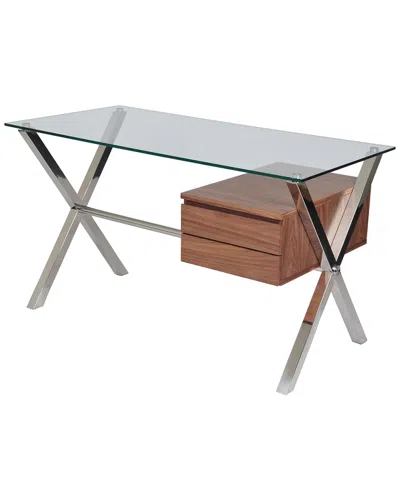 Pangea Home 1 Compartment Beverli Desk