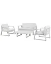 Pangea Home Air 4pc Sofa Set