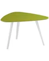 Pangea Home Ava Accent Table In Green