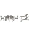Pangea Home Bella 9pc Patio Set