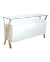 Pangea Home Beverli Buffet In White