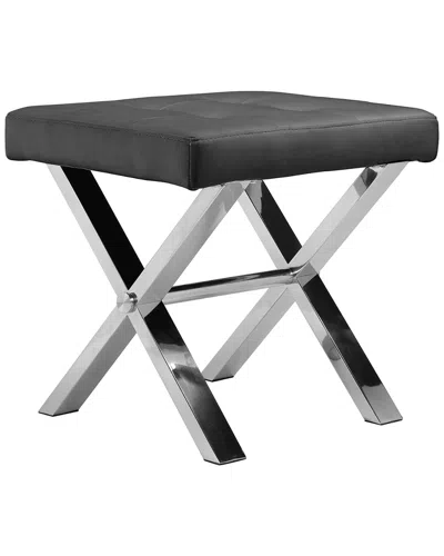 Pangea Home Beverly Stool In Black