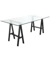 Pangea Brady Glass Desk