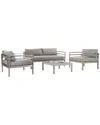 Pangea Home Cold 4pc Sofa Set