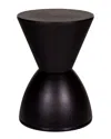 Pangea Home Dango Side Table In Black