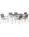 Pangea Home David 7pc Dining Set In Grey