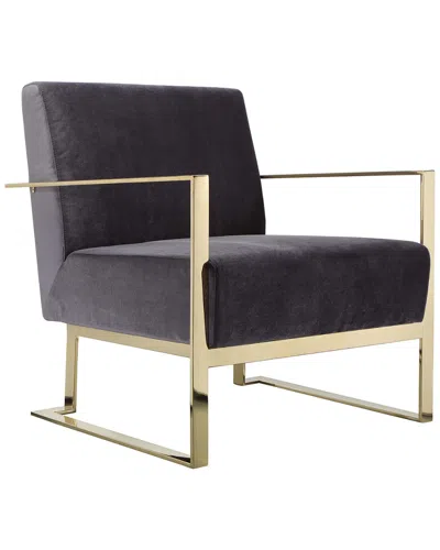 Pangea Home Dexter Lounge Chair In Gray