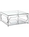 Pangea Edward Glass Coffee Table