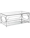 Pangea Home Edward Table In Gray